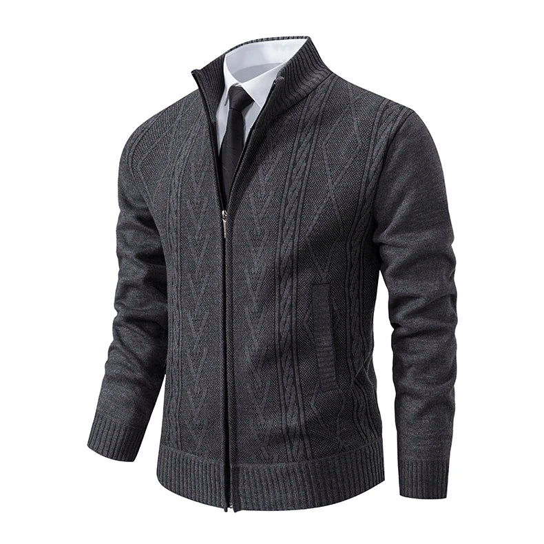 Turin Padded Cashmere Knit Jacket - Saint Drako