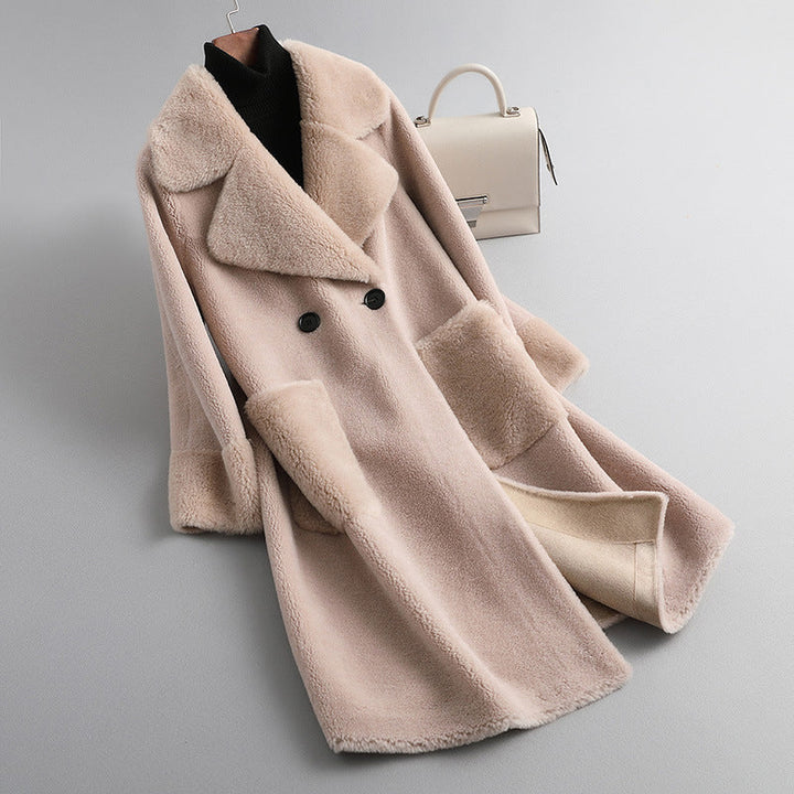 Como Faux Shearling Coat