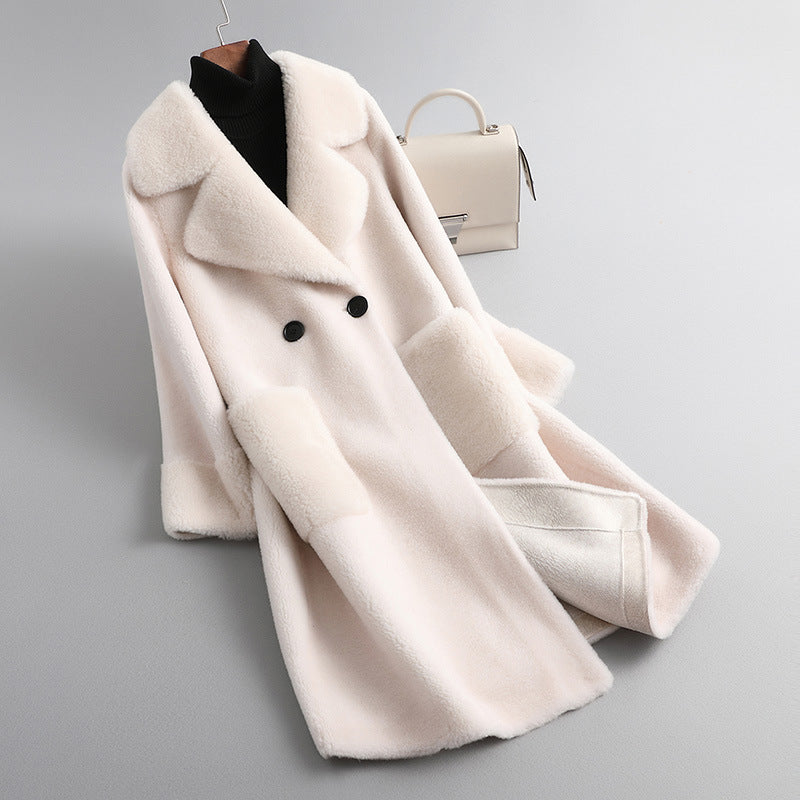 Como Faux Shearling Coat