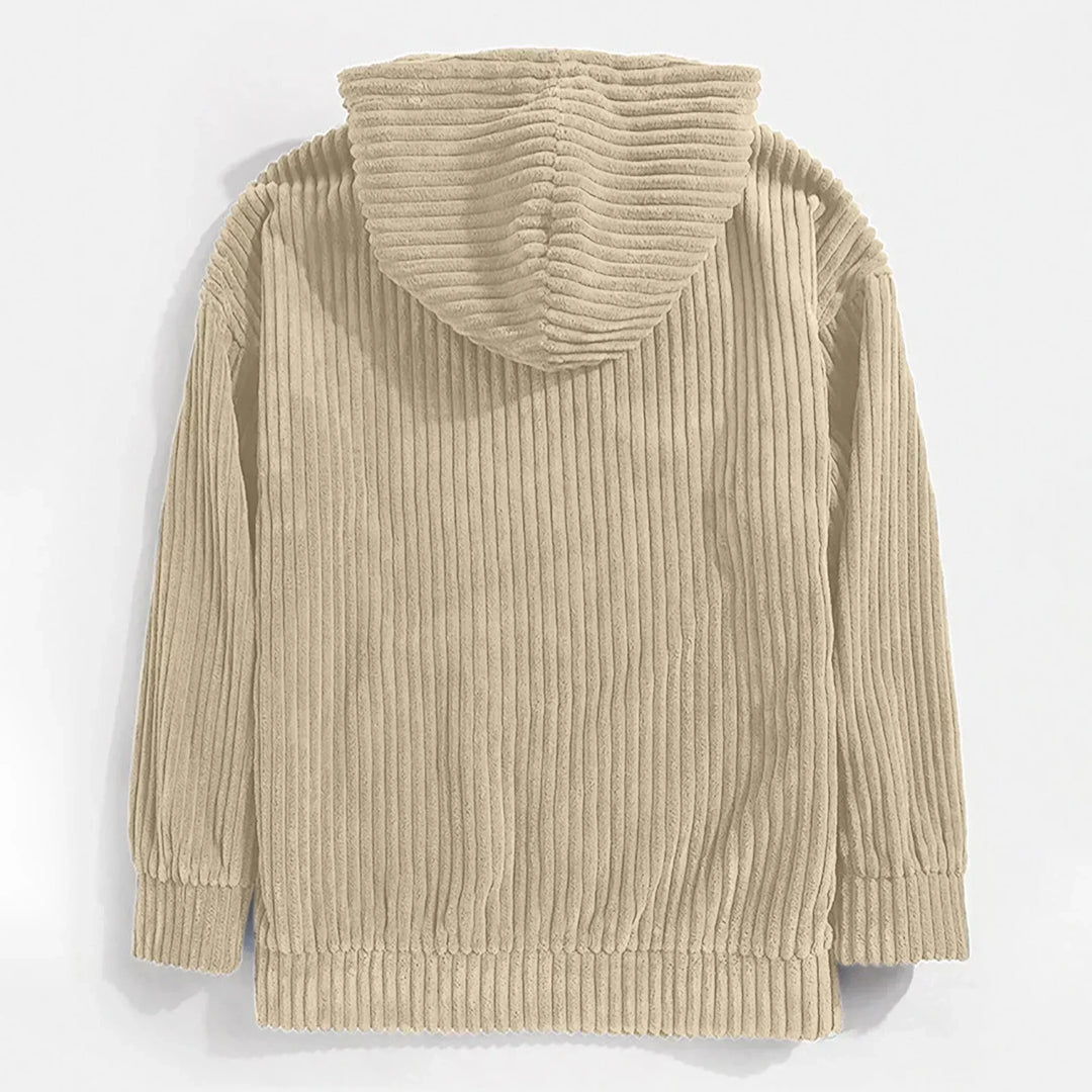 Lazaro Corduroy Hoodie Sweatshirt - Saint Drako