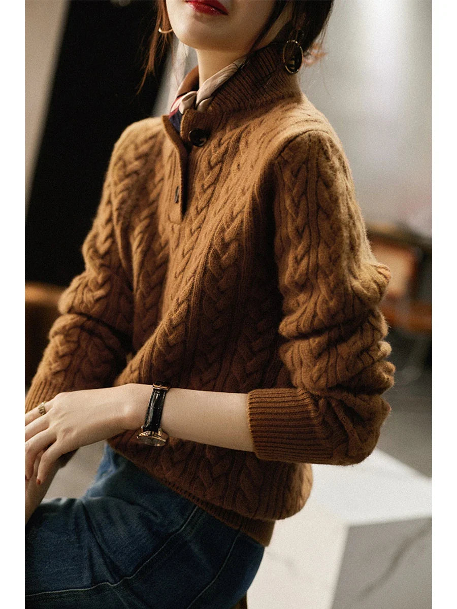 Monza Cable Knit Sweater