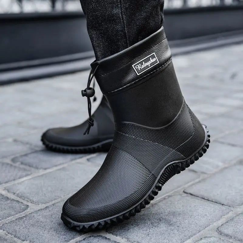 Bergen Waterproof Short Rain Boots - Saint Drako