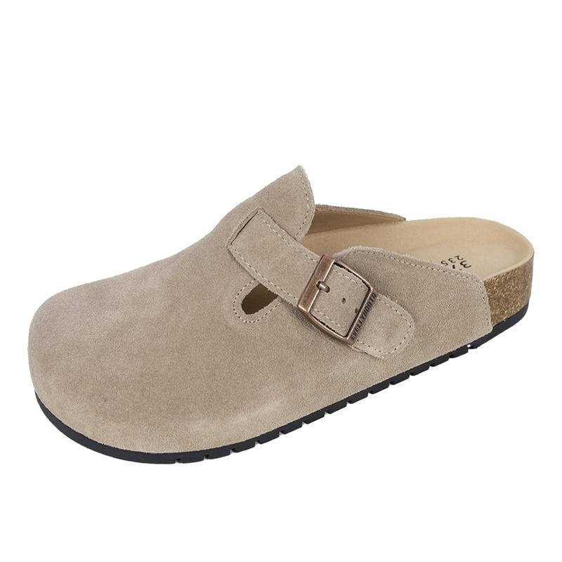 Ravello Suede Clogs - Saint Drako