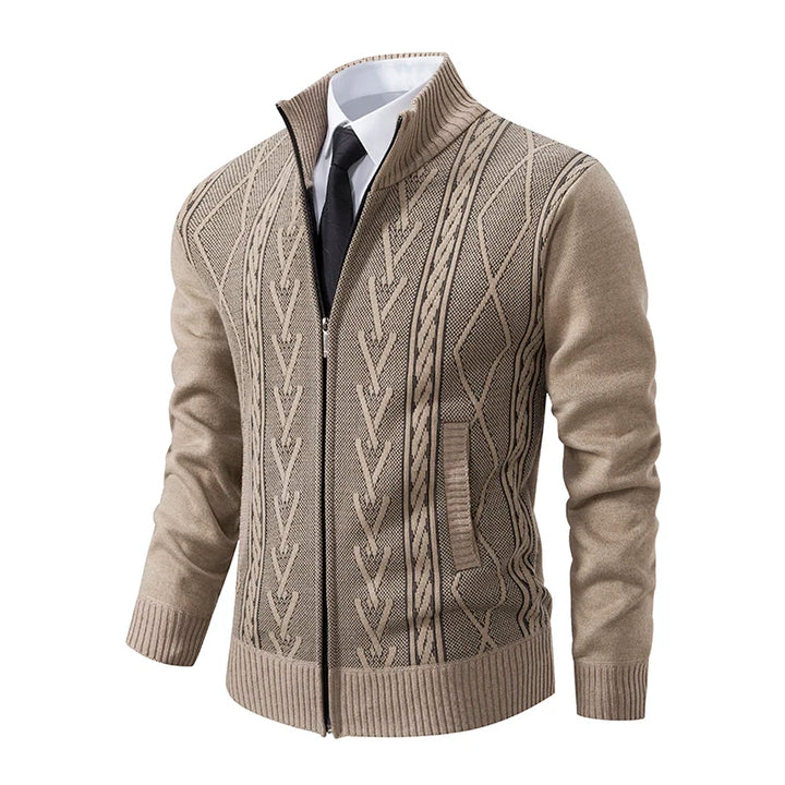 Turin Padded Cashmere Knit Jacket - Saint Drako