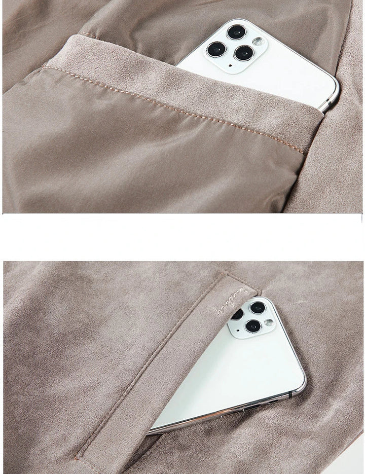 Romeo Suede Autumn Coat - Saint Drako