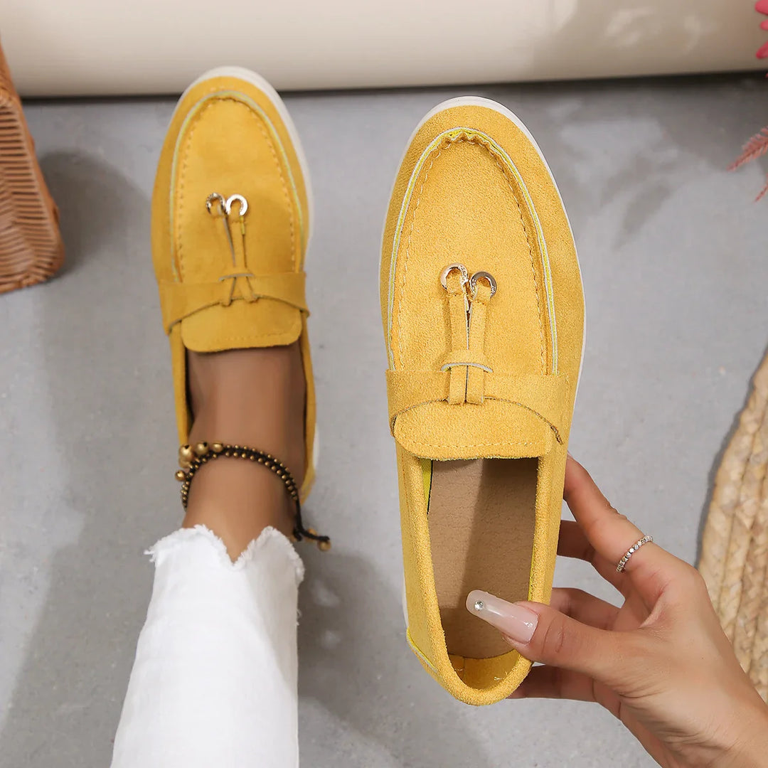 Chic Urban Suede Loafers - Saint Drako