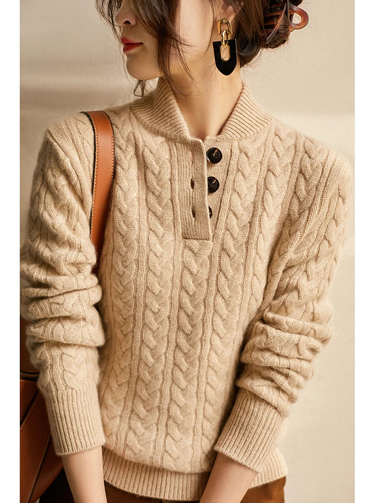 Monza Cable Knit Sweater
