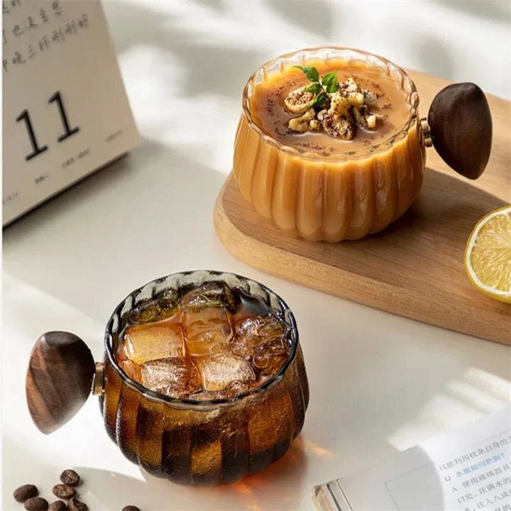 Lacrima Wooden Glass Mug - Saint Drako