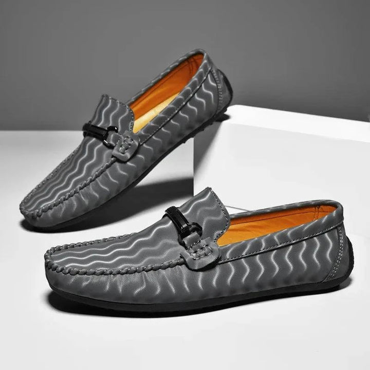 Louis Italiana Genuine Leather Loafers - Saint Drako