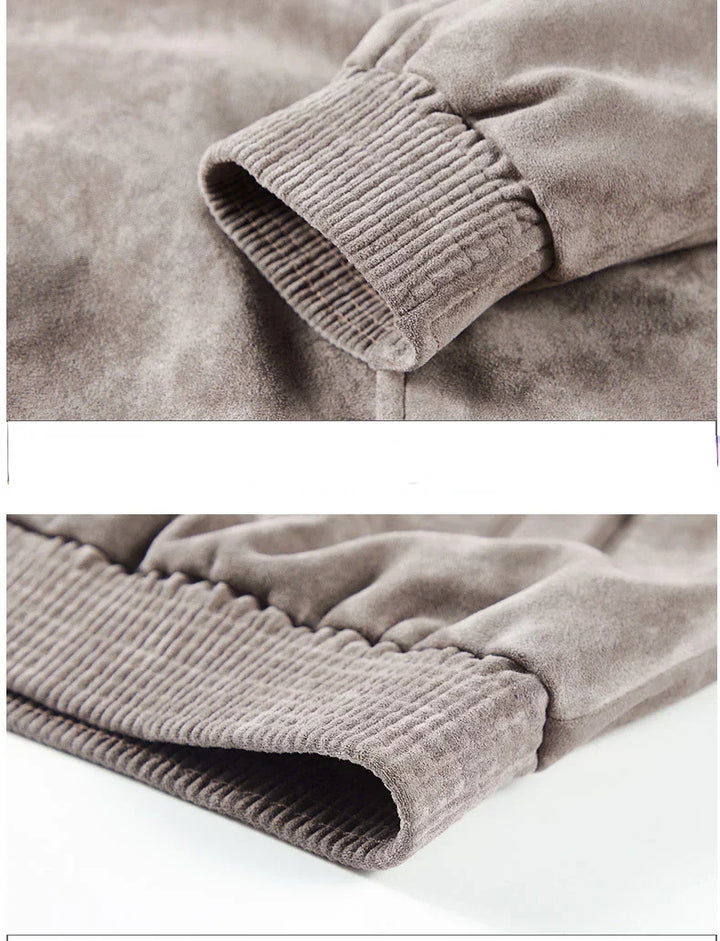 Romeo Suede Autumn Coat - Saint Drako