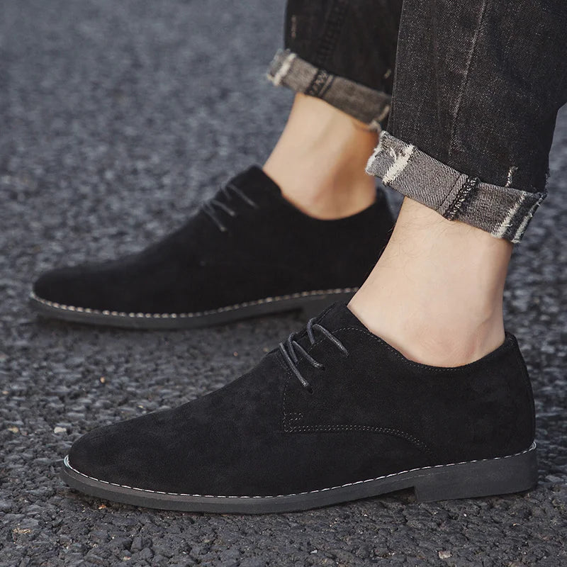 Trento Suede Lace-Up Shoes - Saint Drako