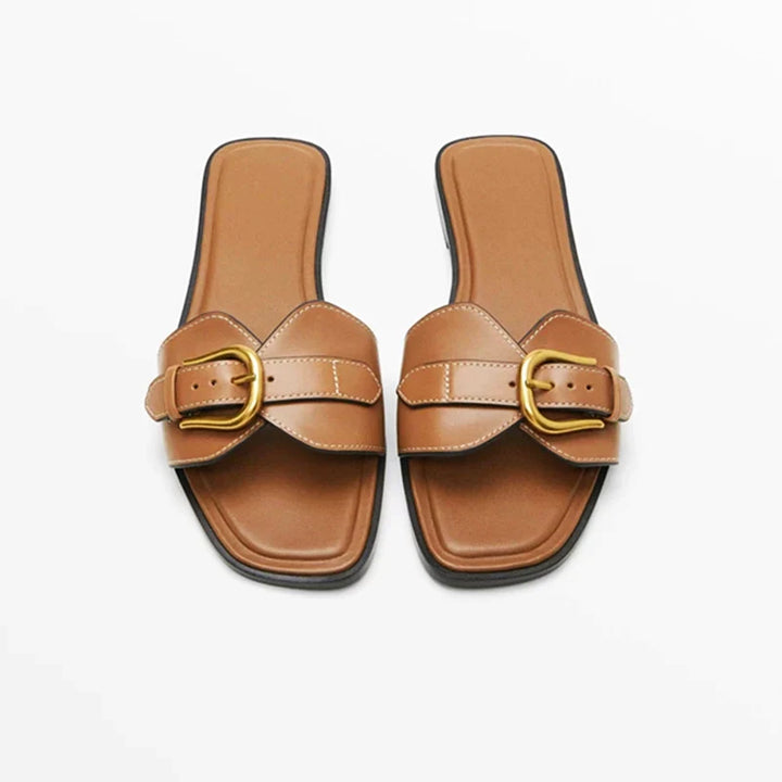 Chrisee Buckle Sandals - Saint Drako