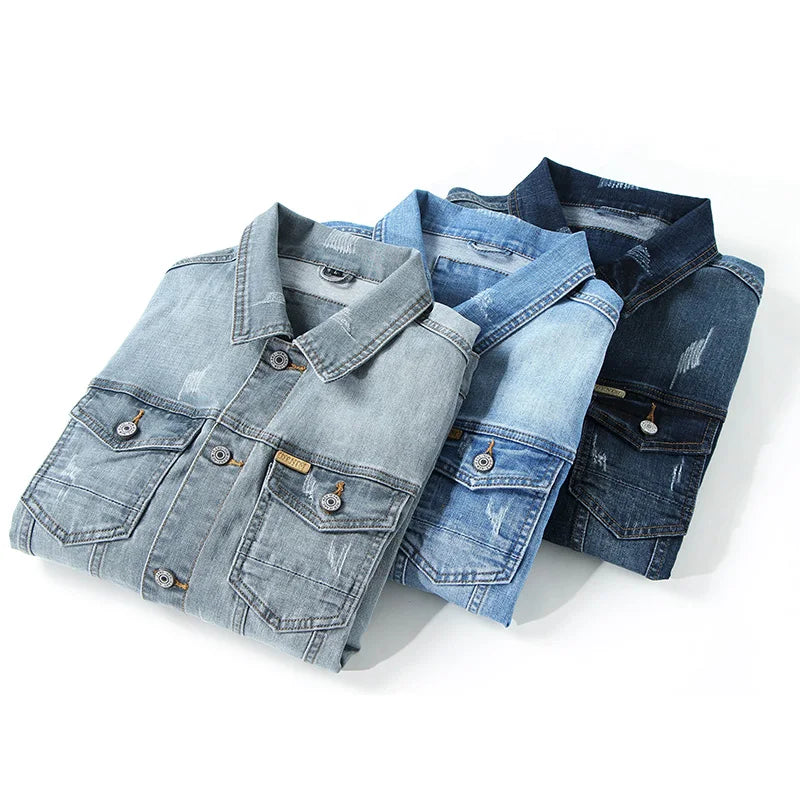 Verdant Denim Jacket - Saint Drako