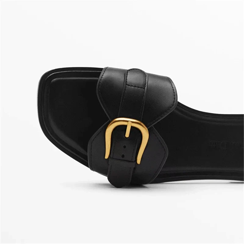 Chrisee Buckle Sandals