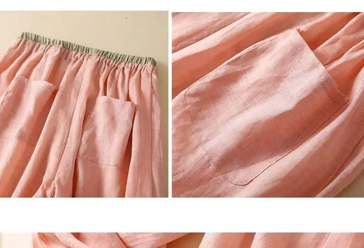 Elara Linen Trousers