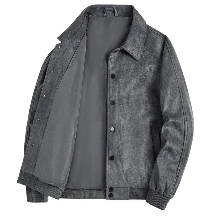 Romeo Suede Autumn Coat - Saint Drako