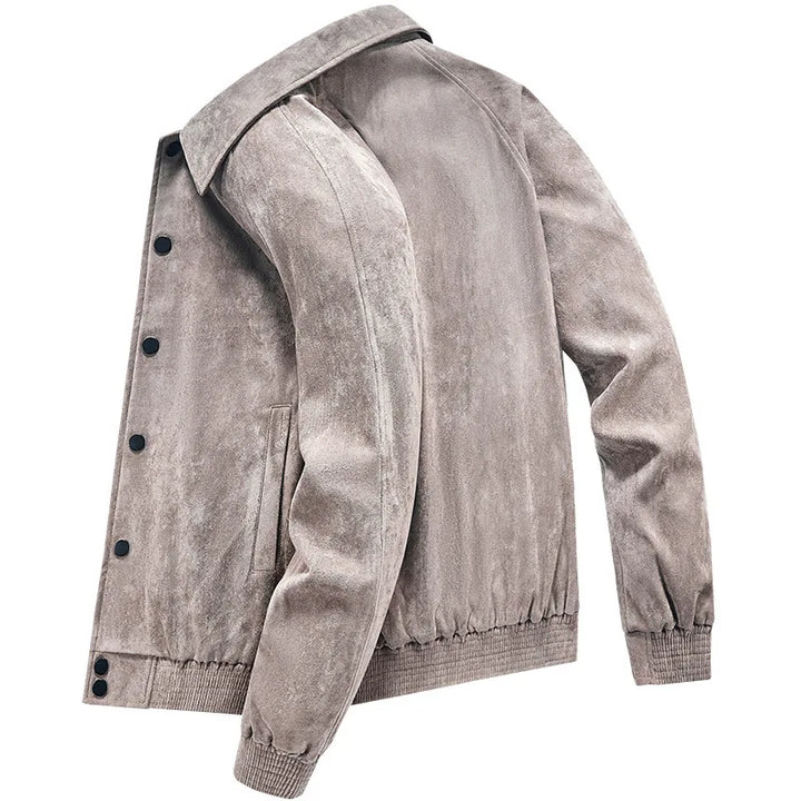 Romeo Suede Autumn Coat - Saint Drako