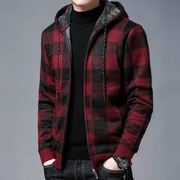 Westbury Plaid Hooded Jacket