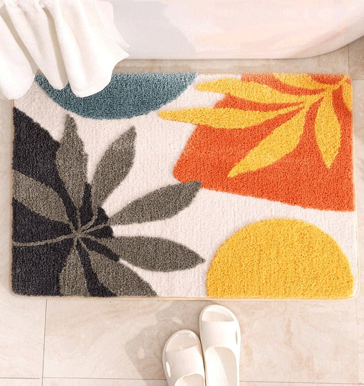 Botanical Bliss Leafy Rug