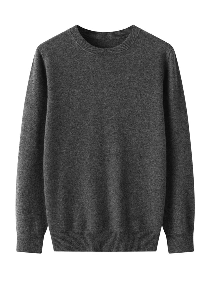 Merino Wool Crew Neck Sweater - Saint Drako