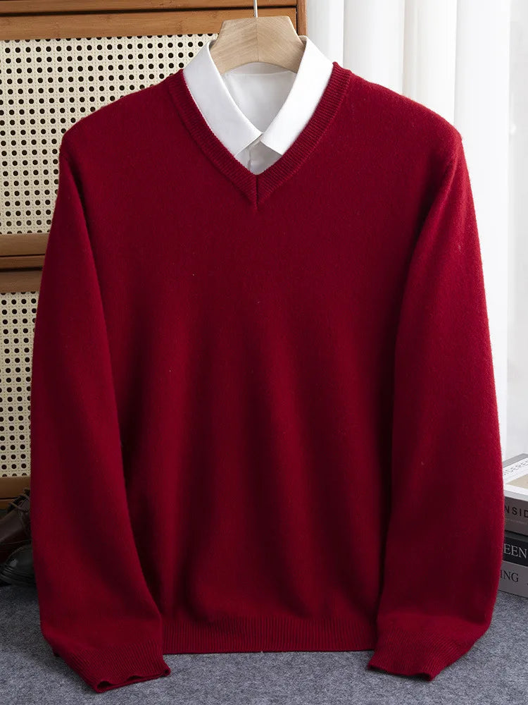 Como Merino Wool Knit Pullover - Saint Drako