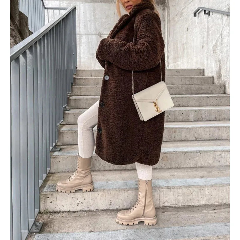 Milano Faux Shearling Coat