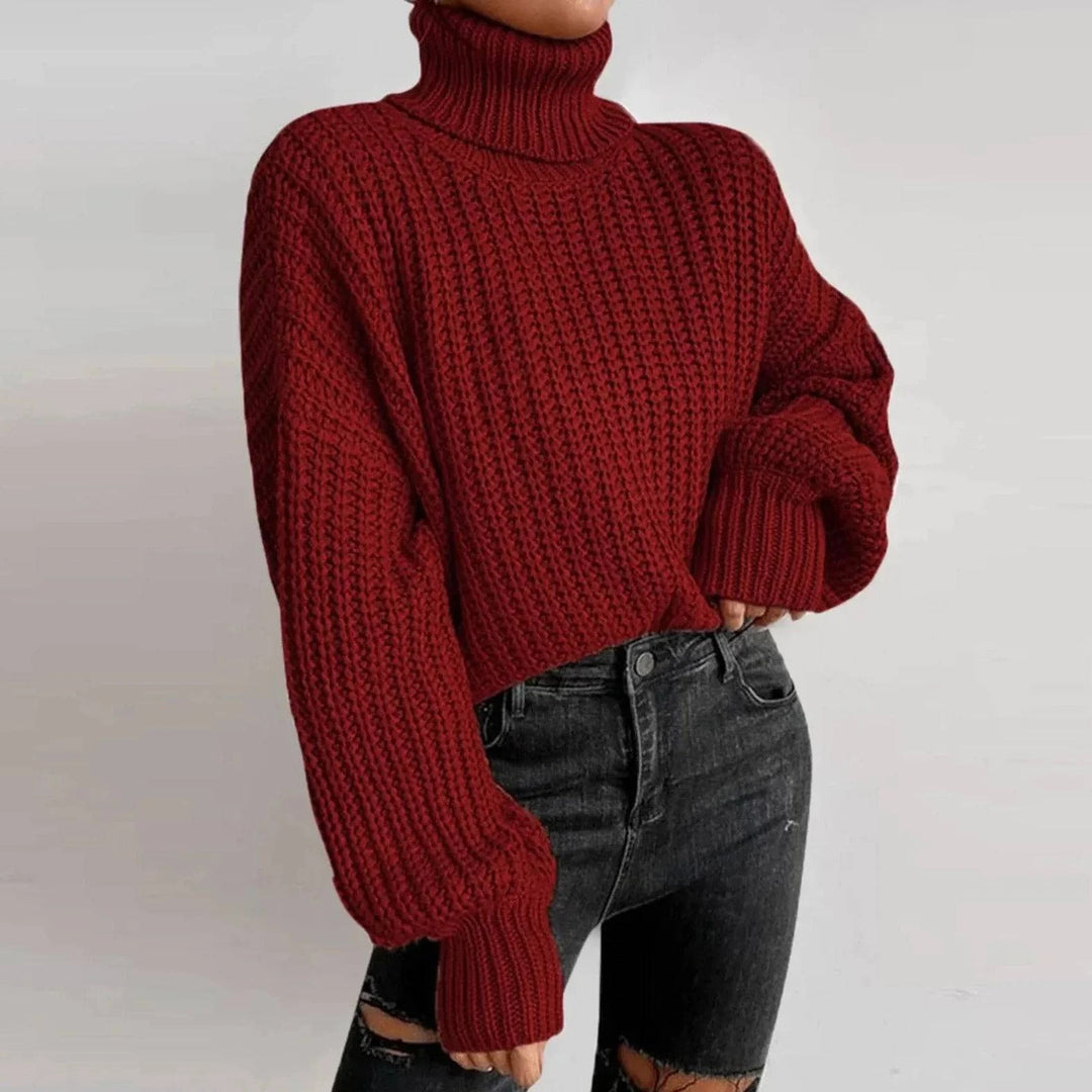 Women's Oversized Knitted Sweater - Saint Drako