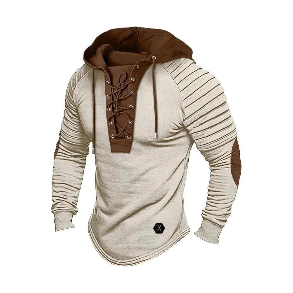 Stonebridge Slim Fit Lace-Up Hoodie