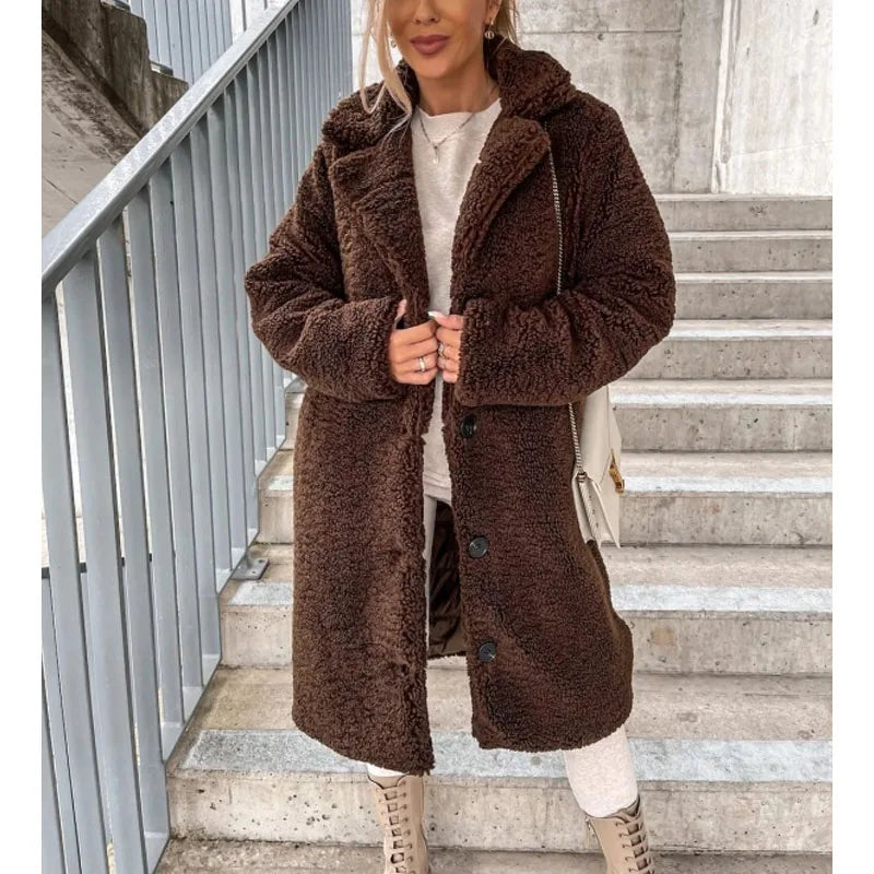 Milano Faux Shearling Coat