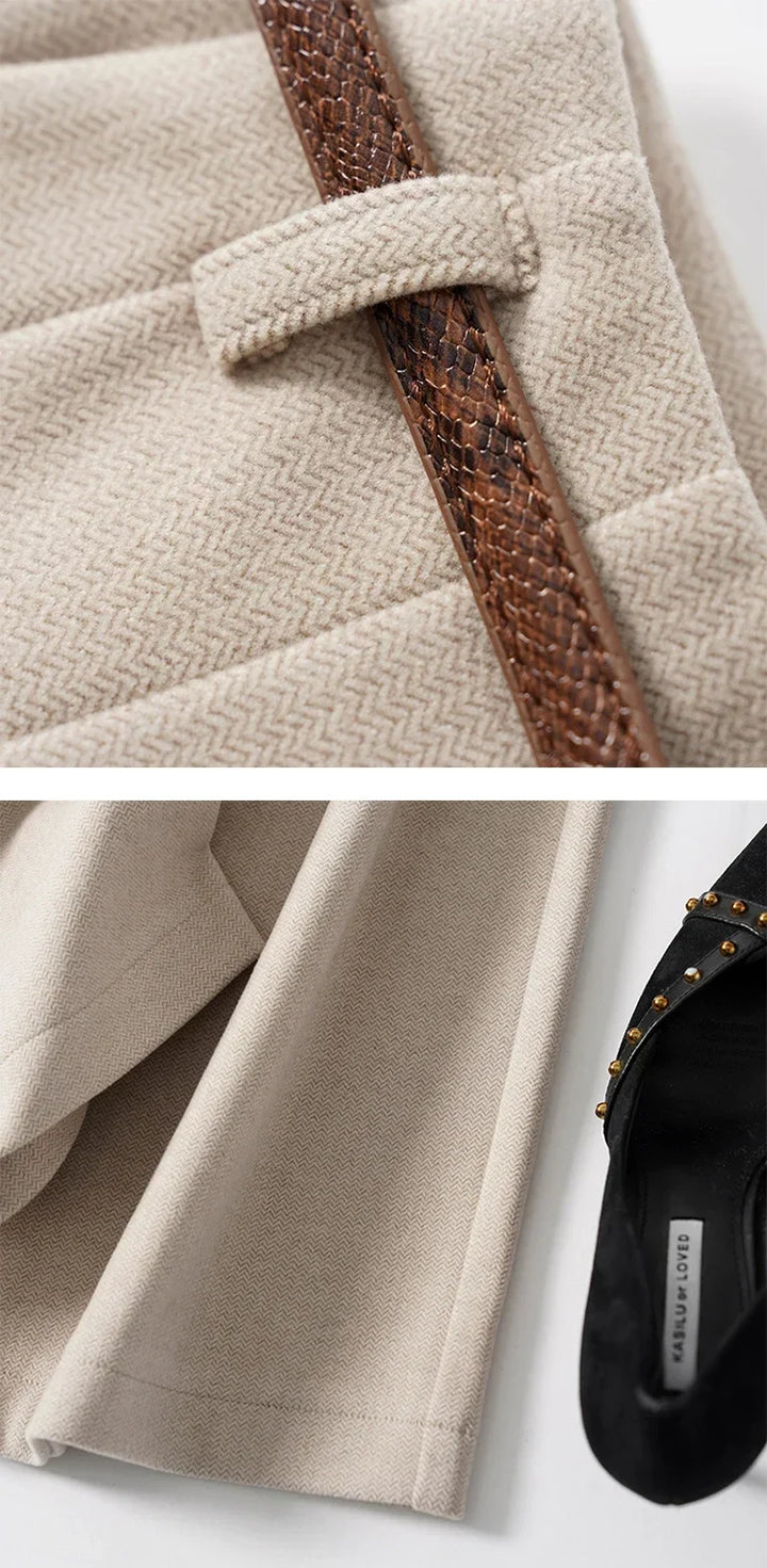 Valona Wide-Leg Wool Trousers