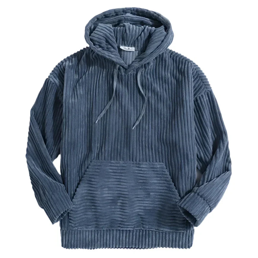 Lazaro Corduroy Hoodie Sweatshirt - Saint Drako
