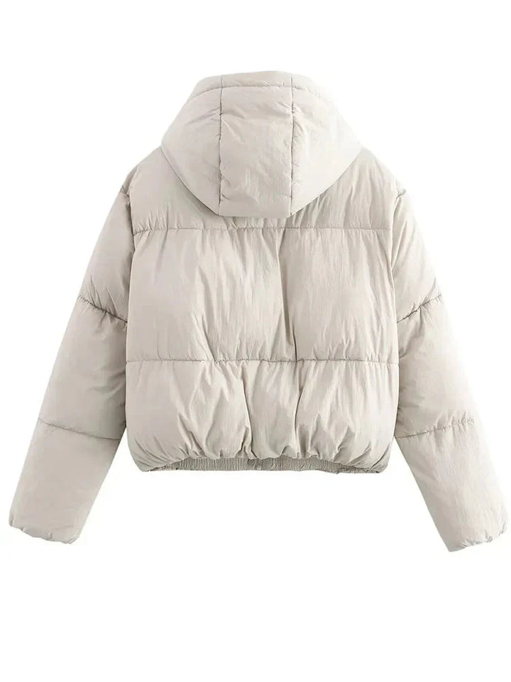 Milano Cropped Puffer Jacket