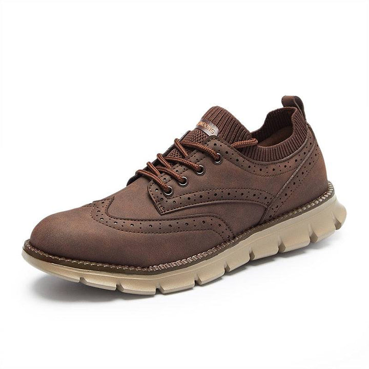 VentioMen's Flexible Leather Casual Shoe - Saint Drako