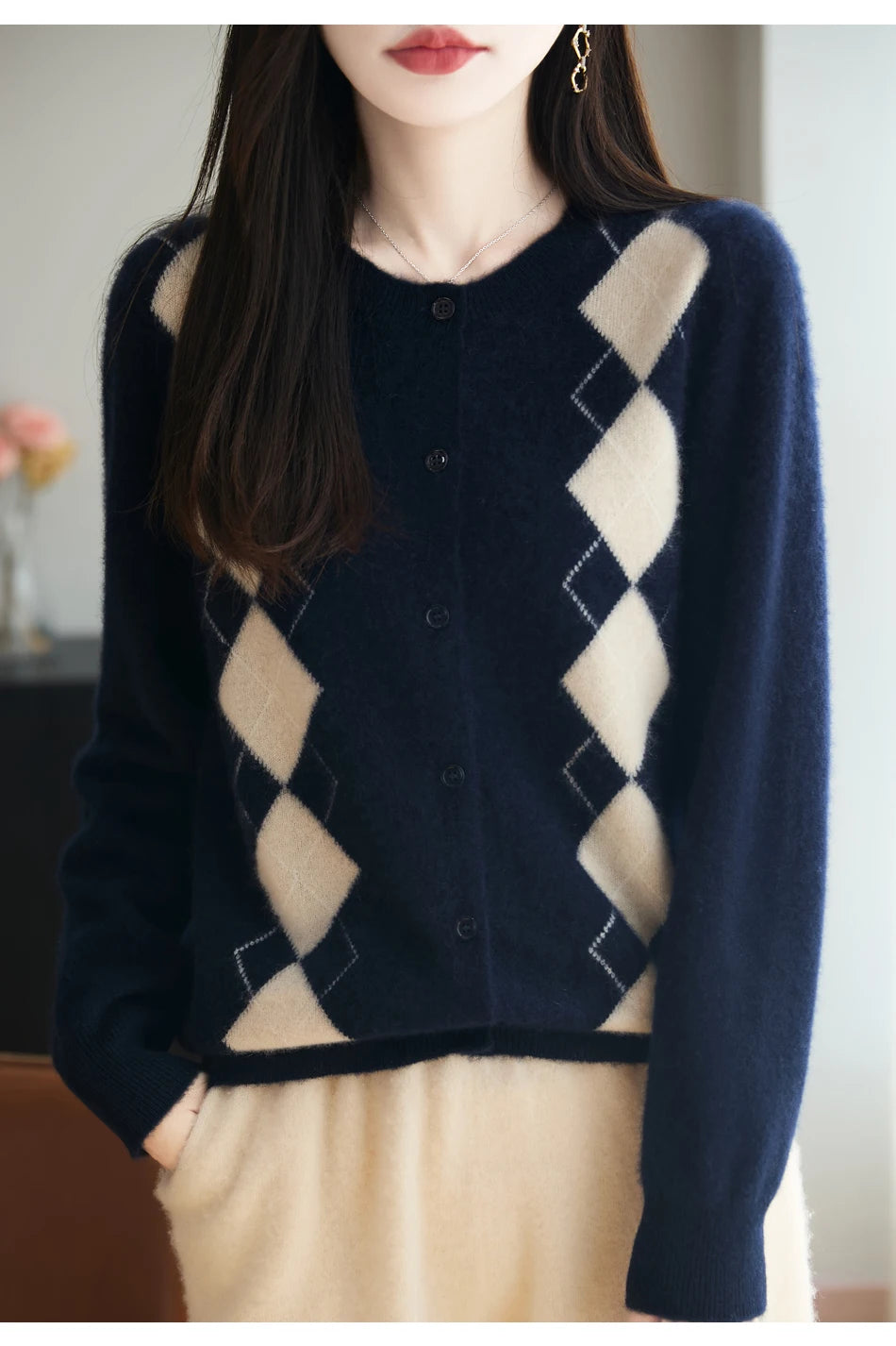 Verona Wool Knit Cardigan - Saint Drako