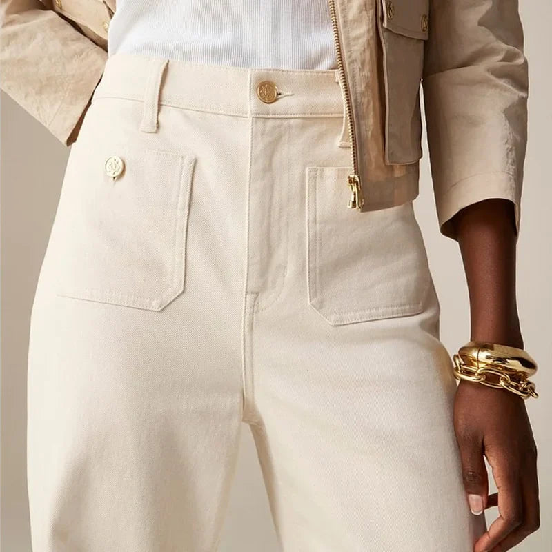 Capri Denim Trousers