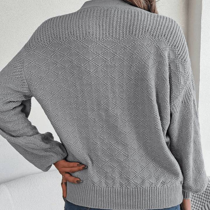 Athena V-neck Sweater - Saint Drako