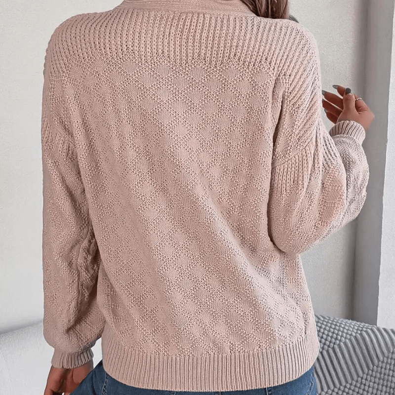 Athena V-neck Sweater - Saint Drako