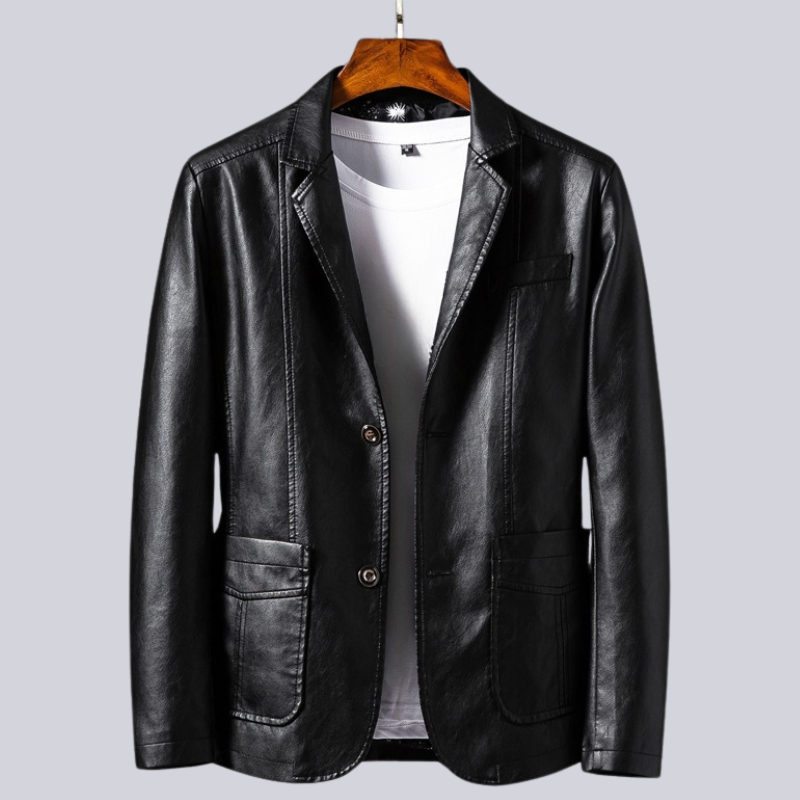 Nightfall - Leather Jacket - Saint Drako