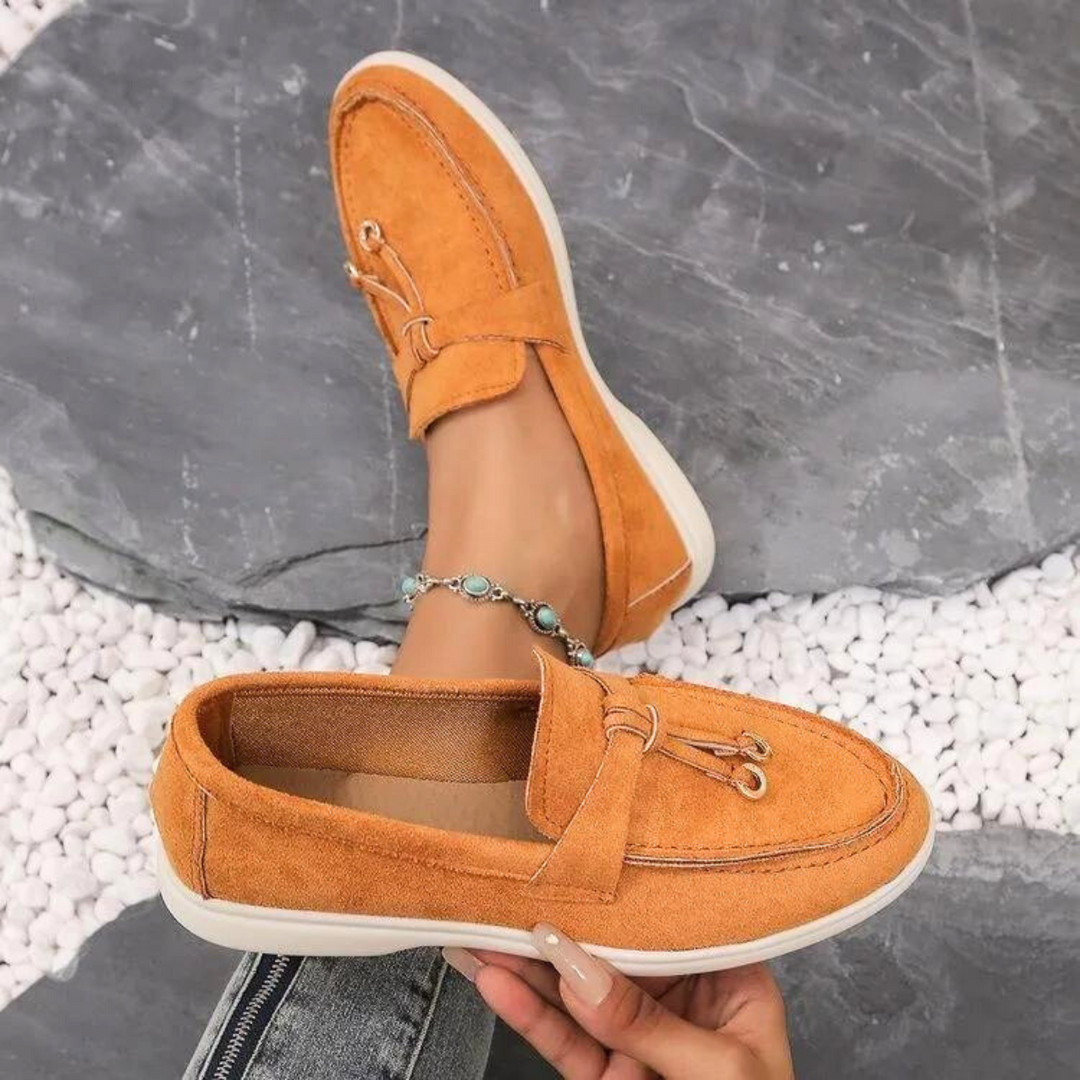 Chic Urban Suede Loafers - Saint Drako