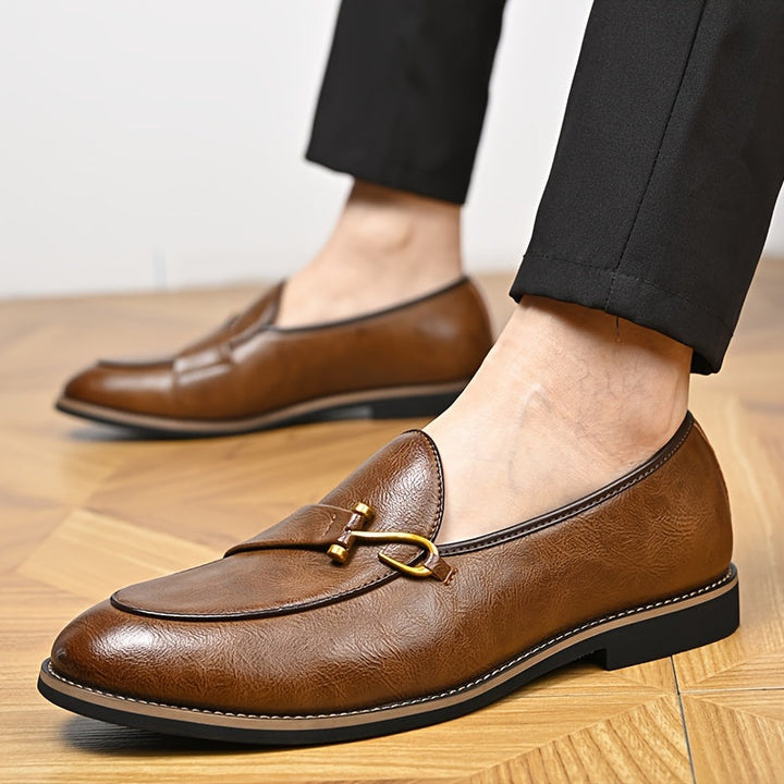 Torino Leather Loafers - Saint Drako