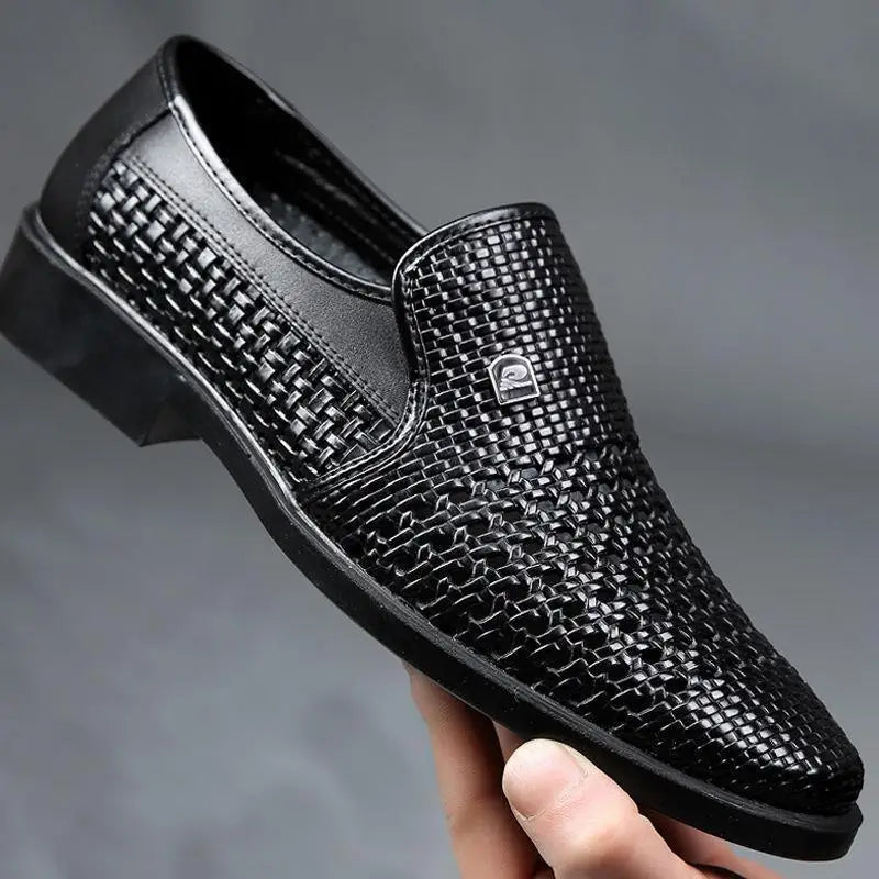 Cavallo Woven Leather Loafers - Saint Drako
