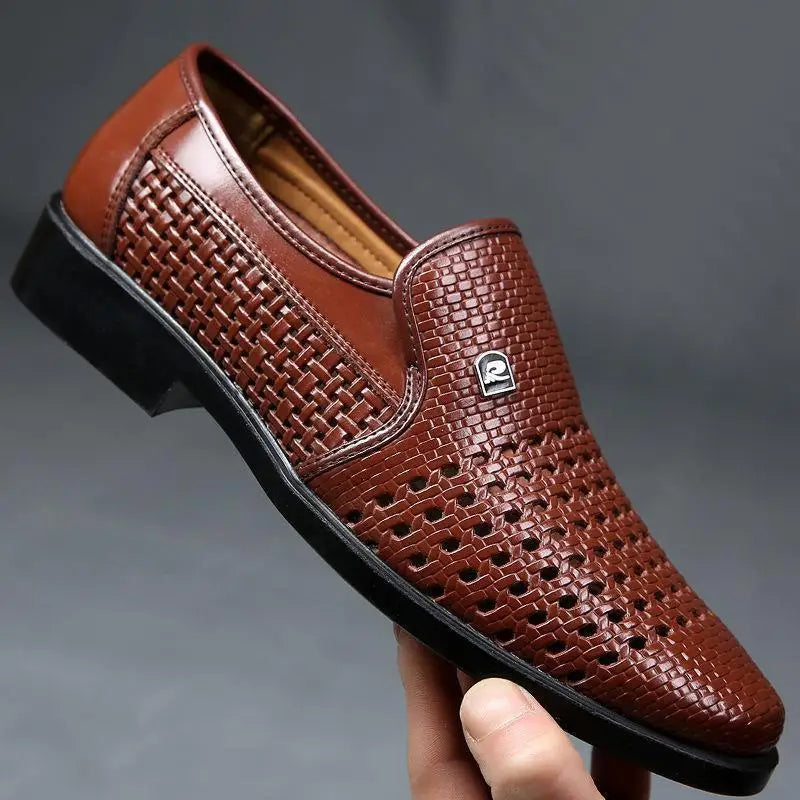 Cavallo Woven Leather Loafers - Saint Drako