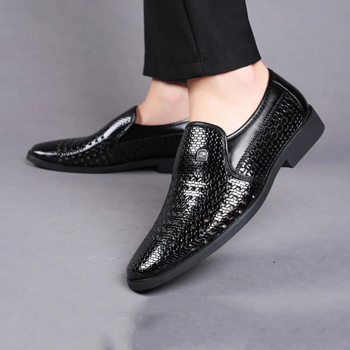 Cavallo Woven Leather Loafers - Saint Drako