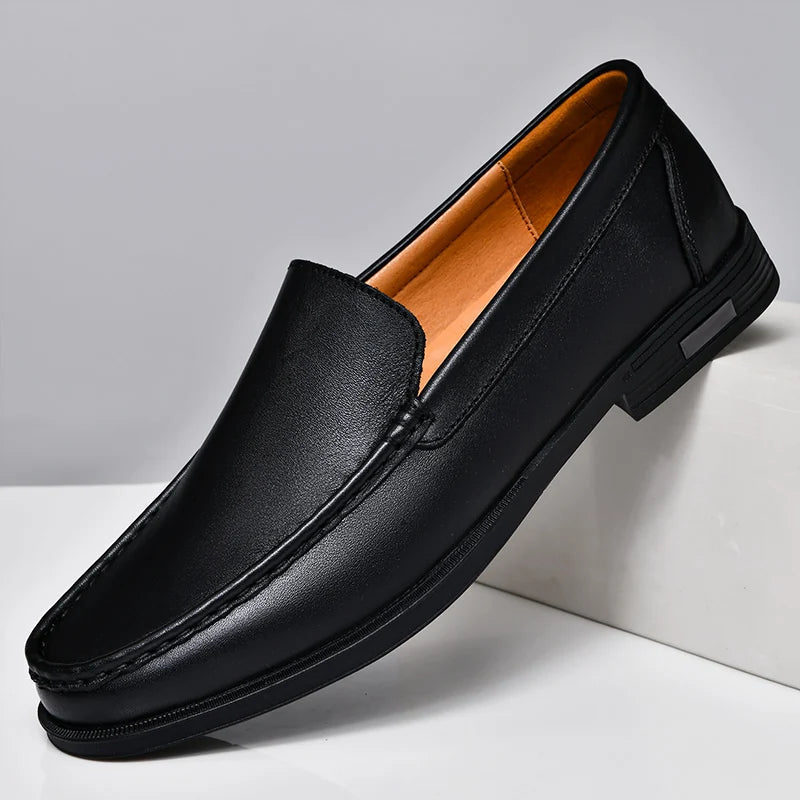 Lucera Genuine Leather Loafers - Saint Drako