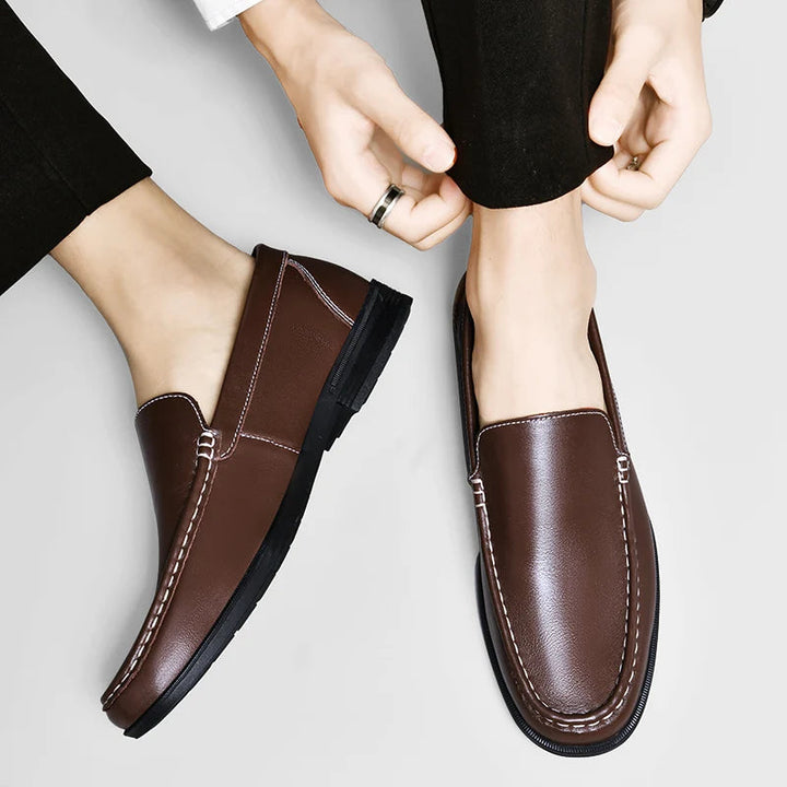 Lucera Genuine Leather Loafers - Saint Drako