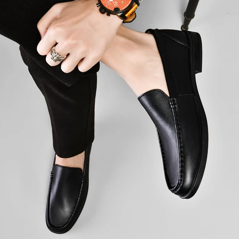 Lucera Genuine Leather Loafers - Saint Drako
