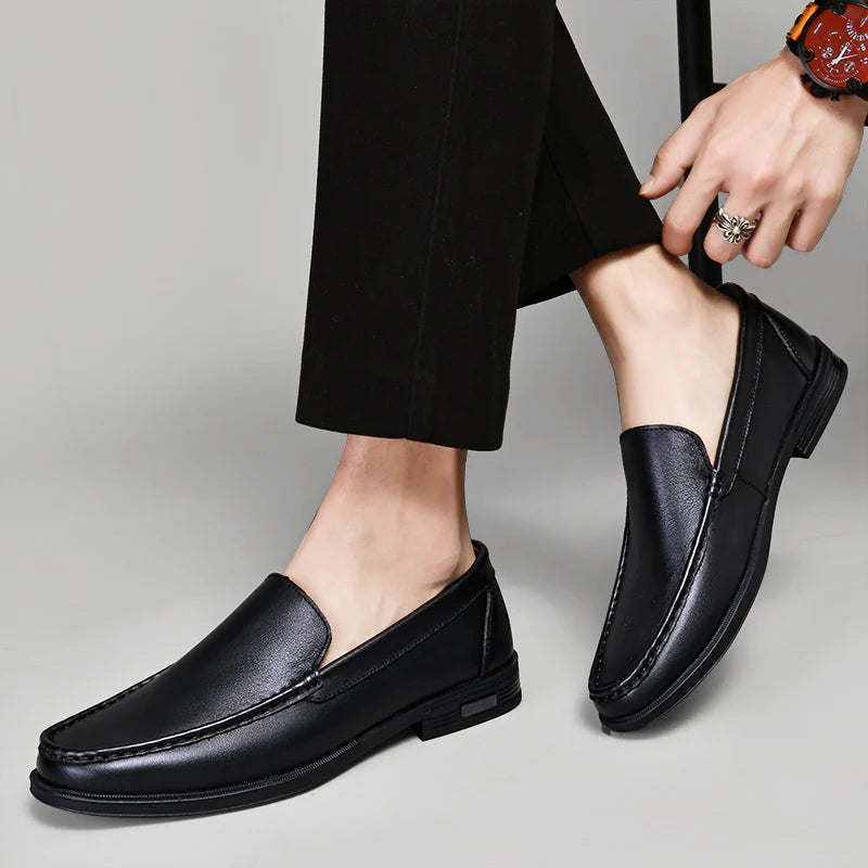 Lucera Genuine Leather Loafers - Saint Drako