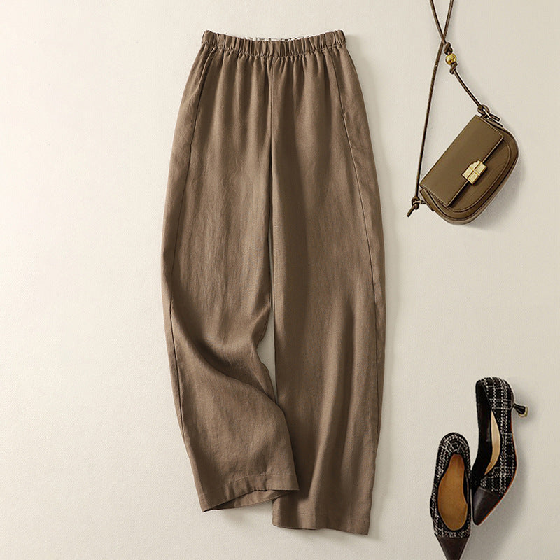 Lucente Linen Pants - Saint Drako