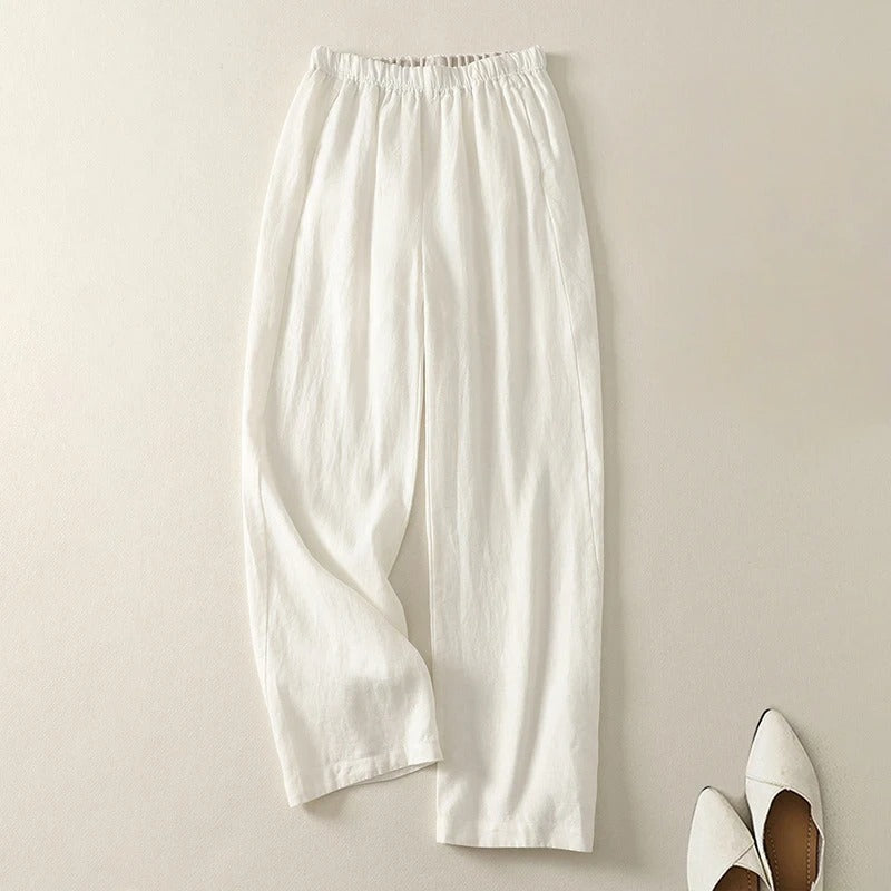 Lucente Linen Pants - Saint Drako