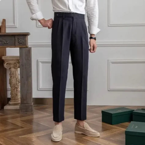 Porto Cropped Suit Trousers